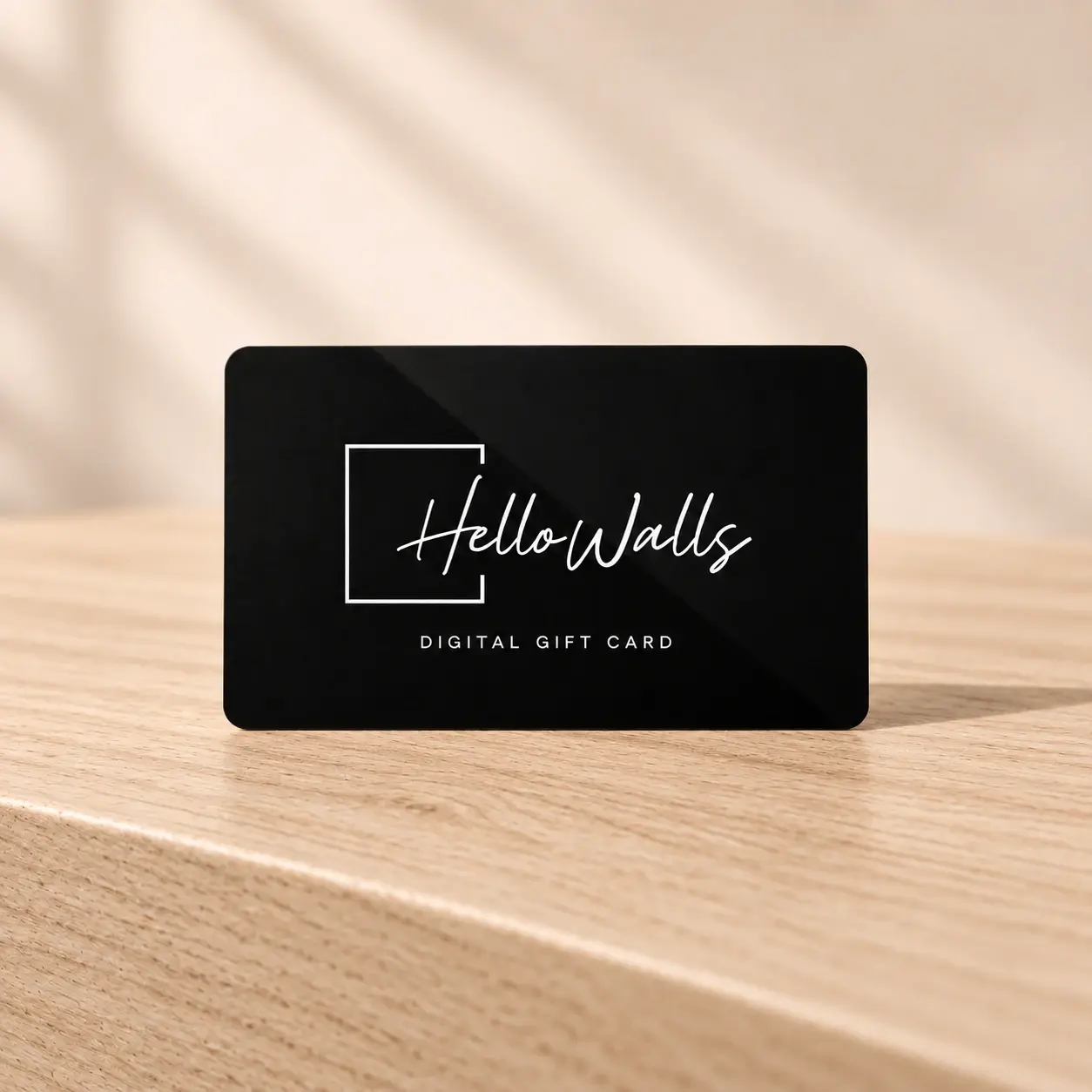 Carte cadeau numérique: HelloWalls