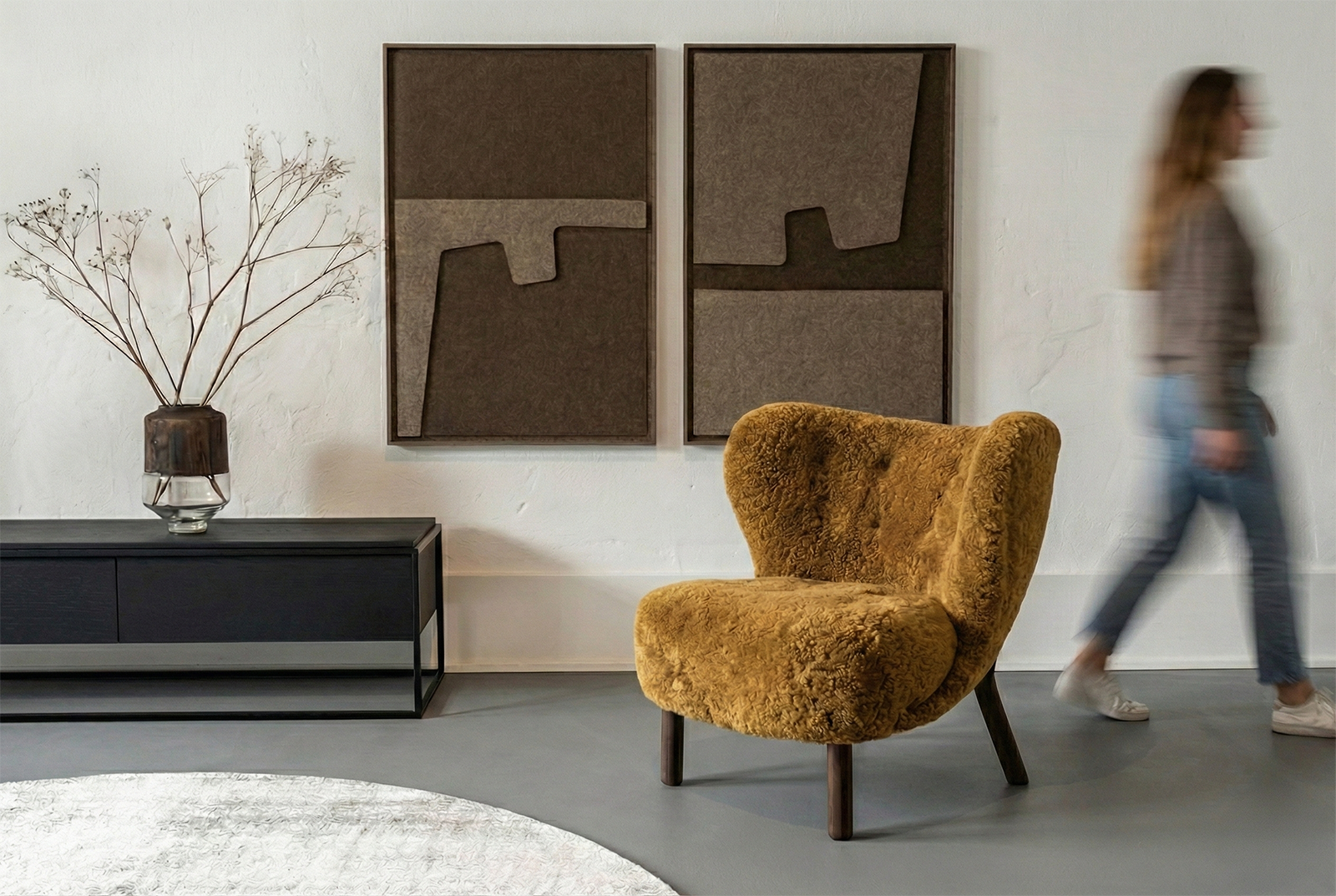 Décoration murale acoustique pour la chambre