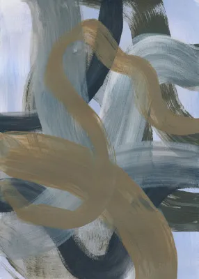 Abstract Brush Strokes 124