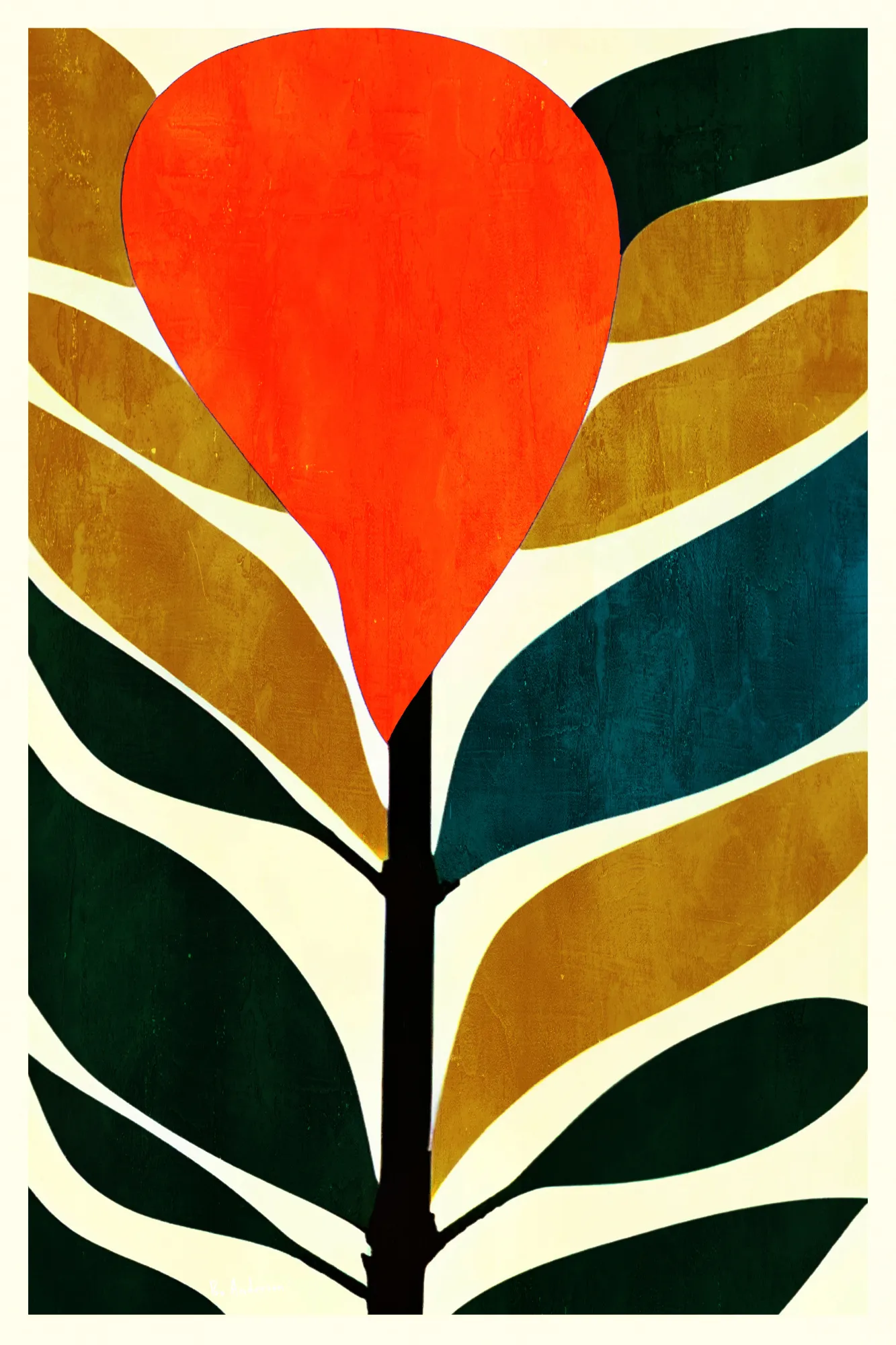 Abstract Flower No.3