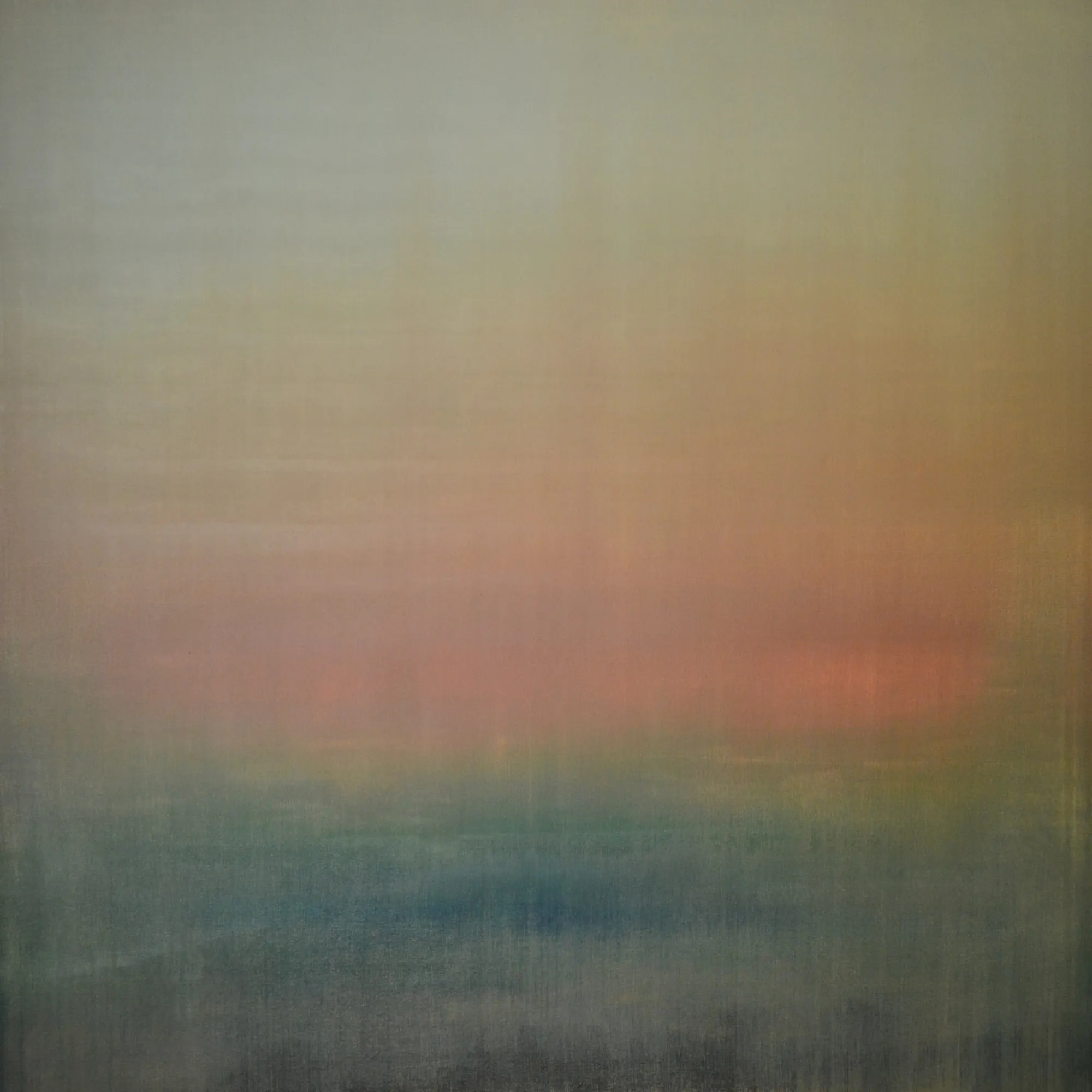 In the Beginning             Oil On Canvas               64%22 X 64%22
