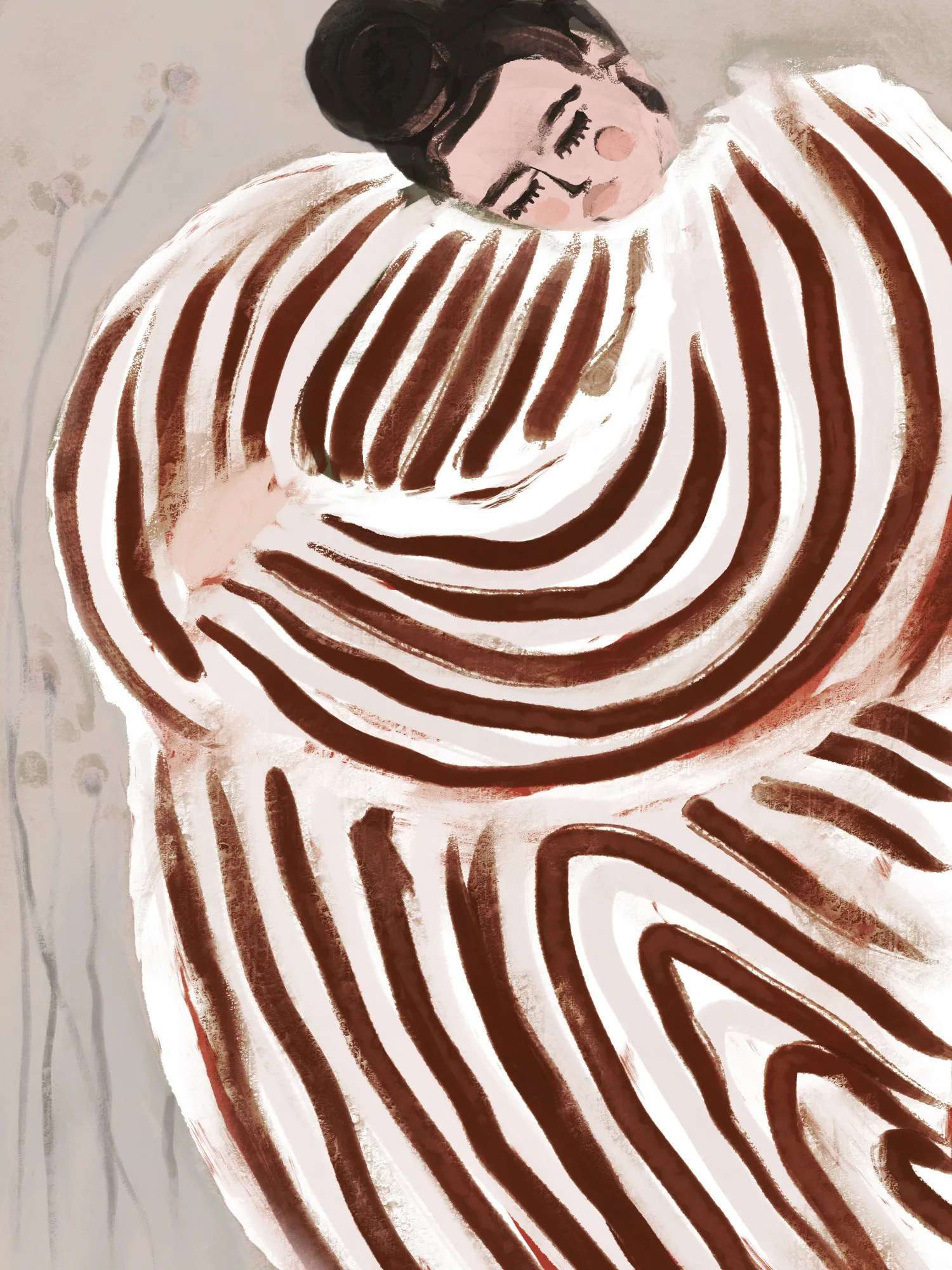 Striped Embrace