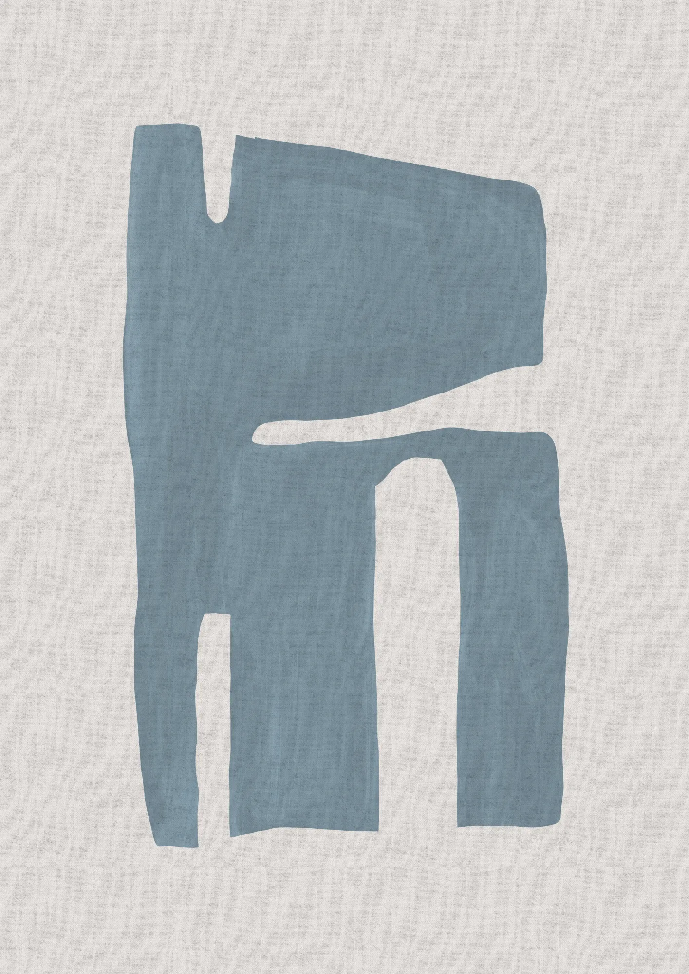 Mid Century Blue II