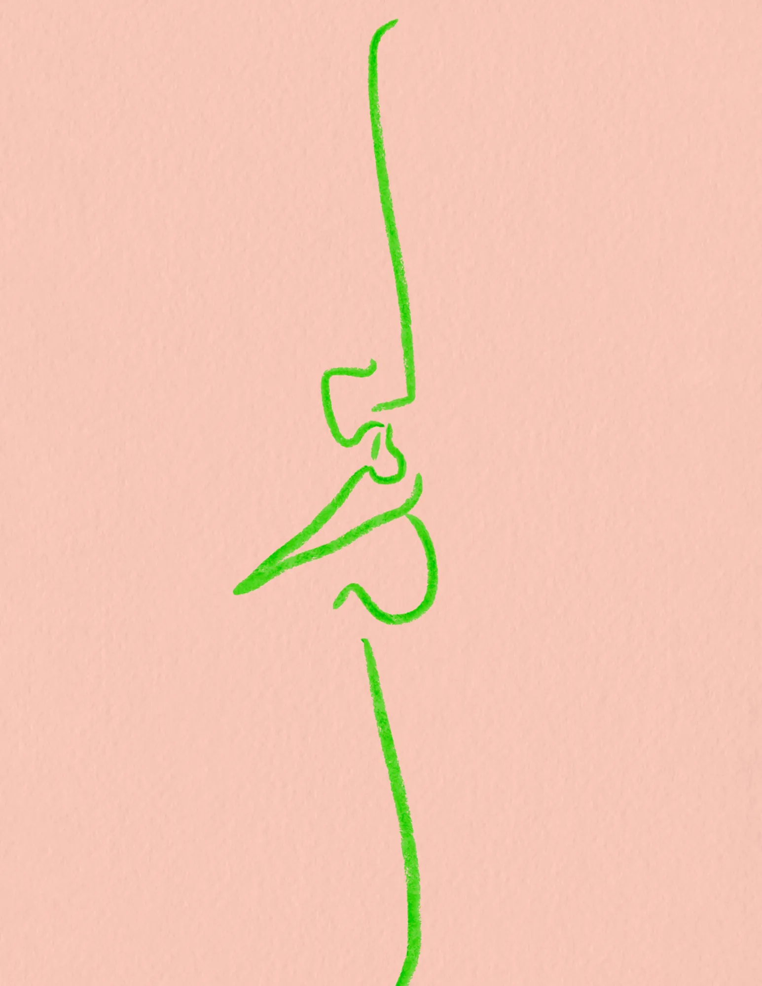 Scène extérieure en lignes graphiques par jlc art