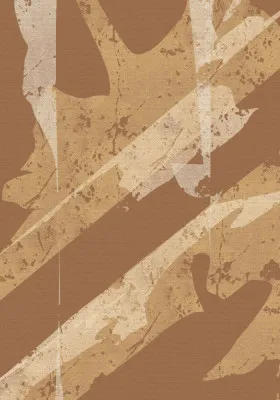 Textured Oak Leaf Abstract
