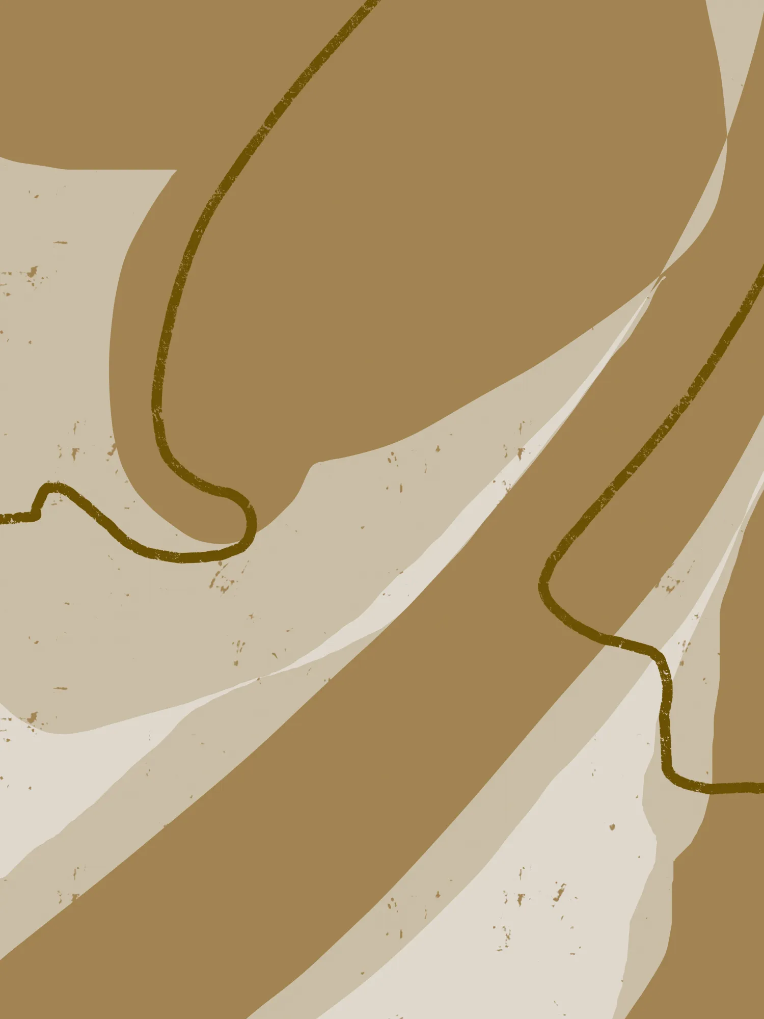 Earthy Abstract Curves