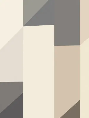 Neutral color geometrical abstract