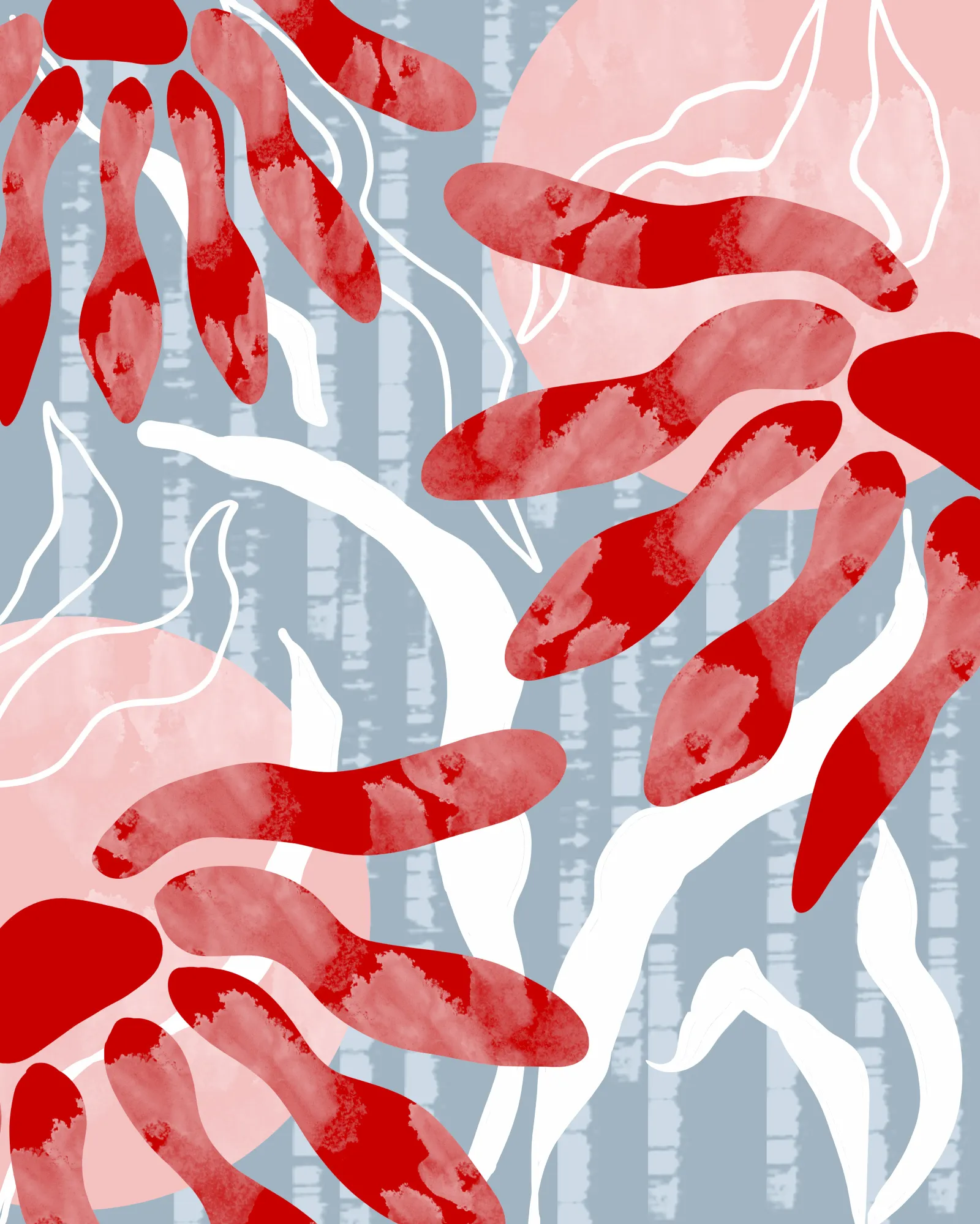 Graphic Florals Boho Petals