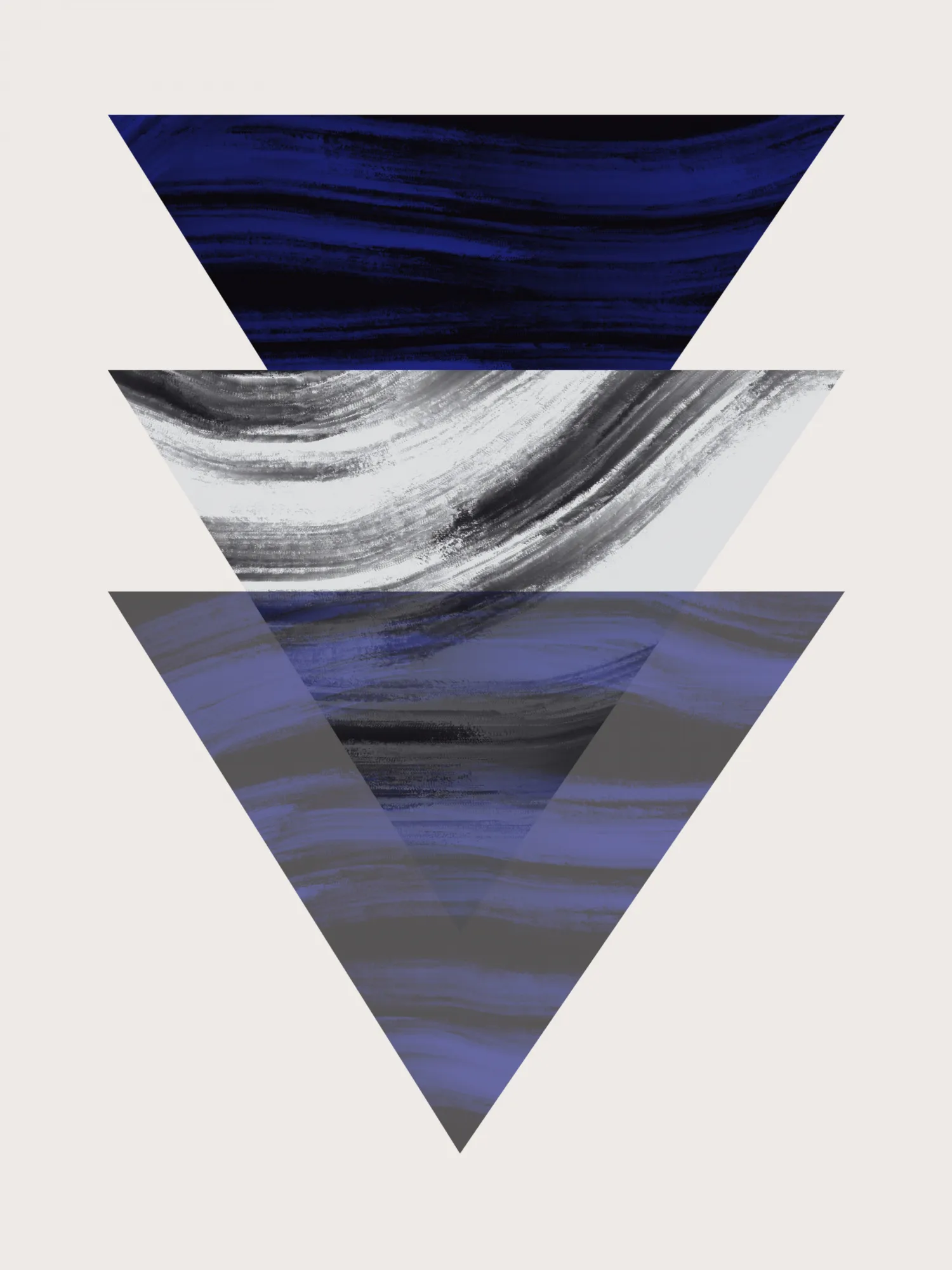 Three Triangular Geometric