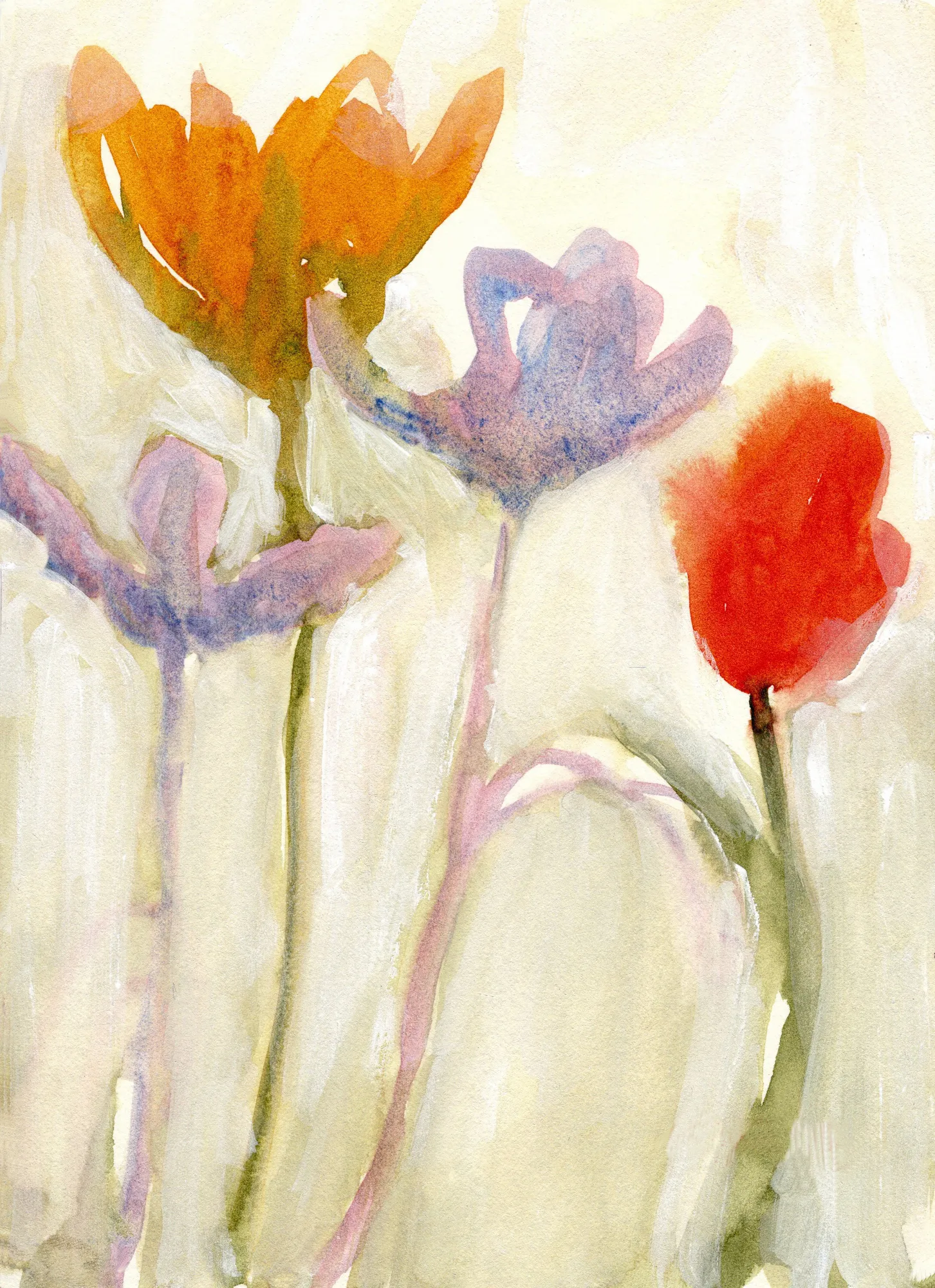Tulipes au printemps ii par janel bragg