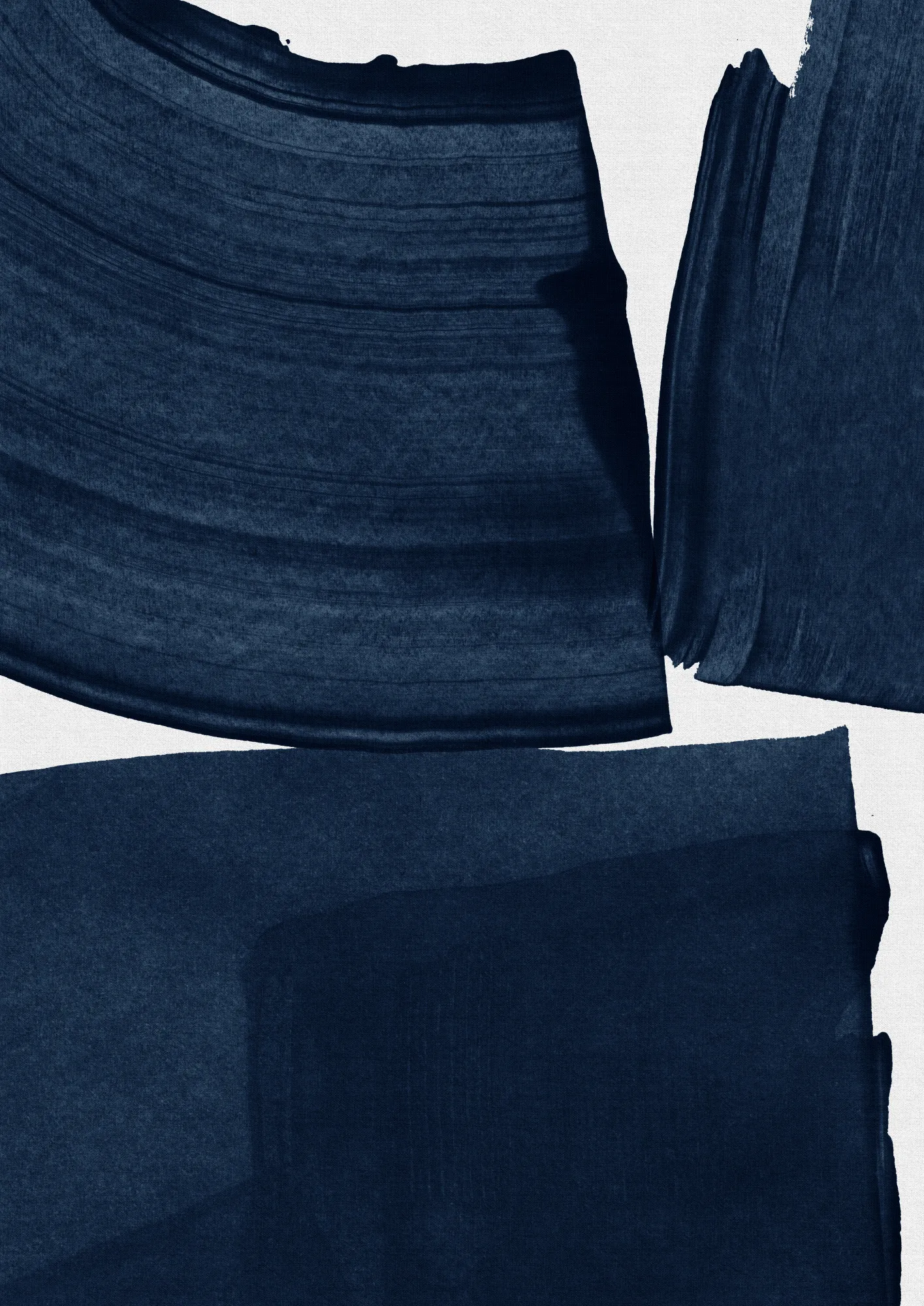 Minimalist Painting Blue I
