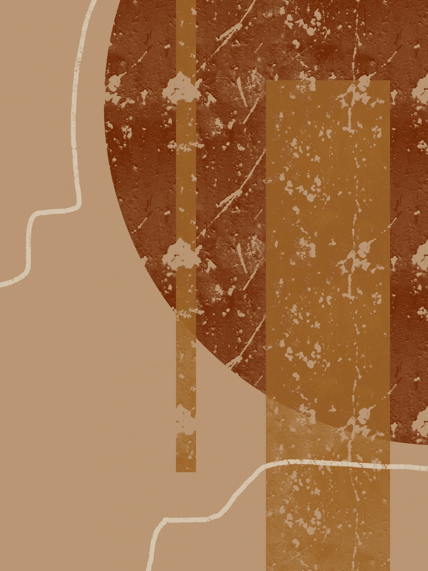Earthy Abstract Shapes