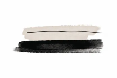 Black And Beige Brushstrokes