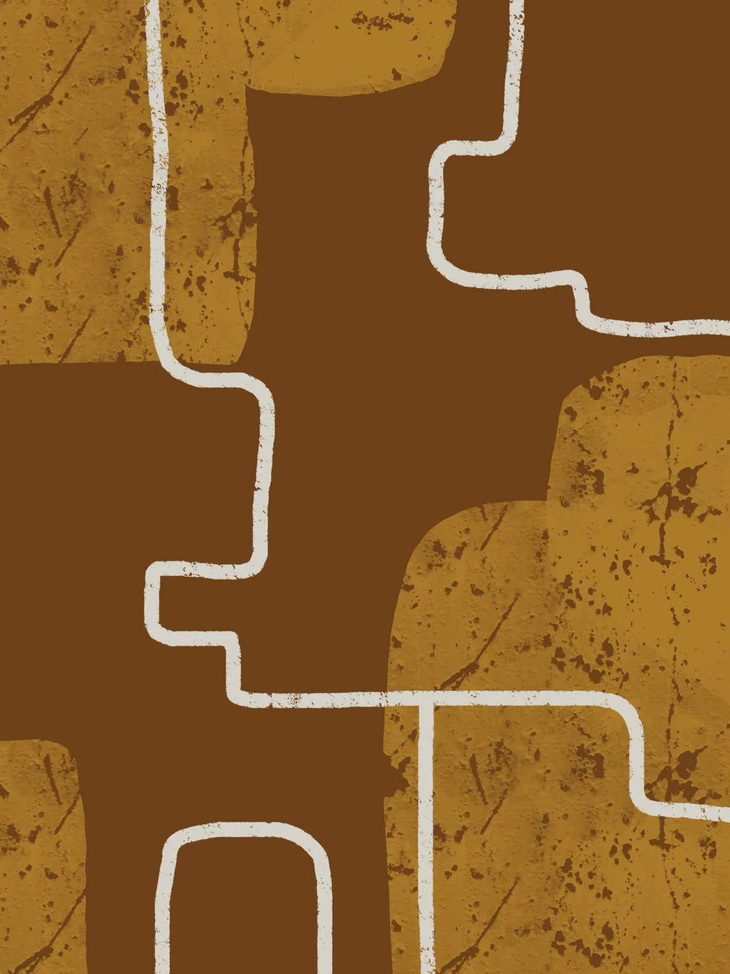 Earthy Abstract Lines