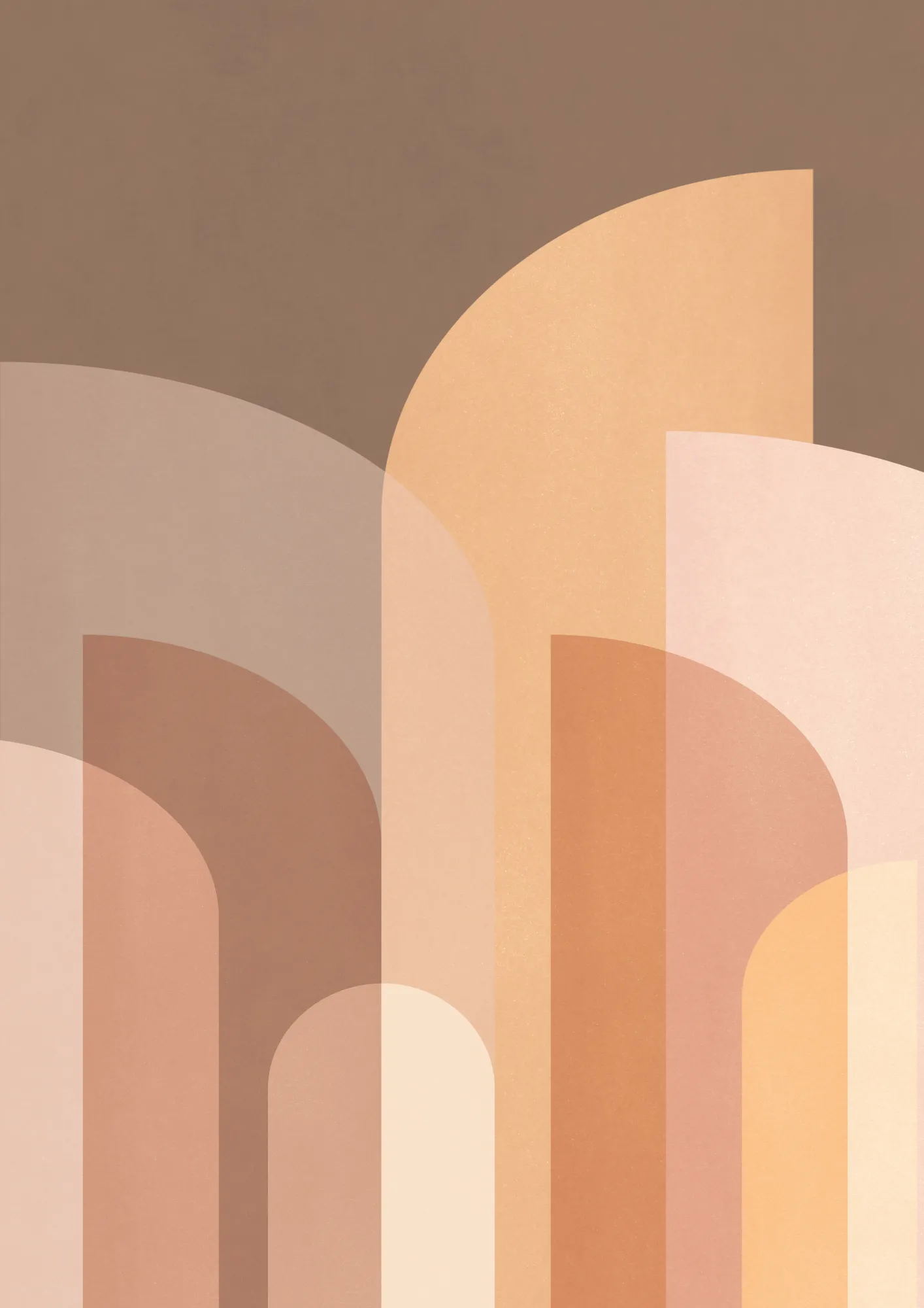 Retro geometric ii par kathrin pienaar