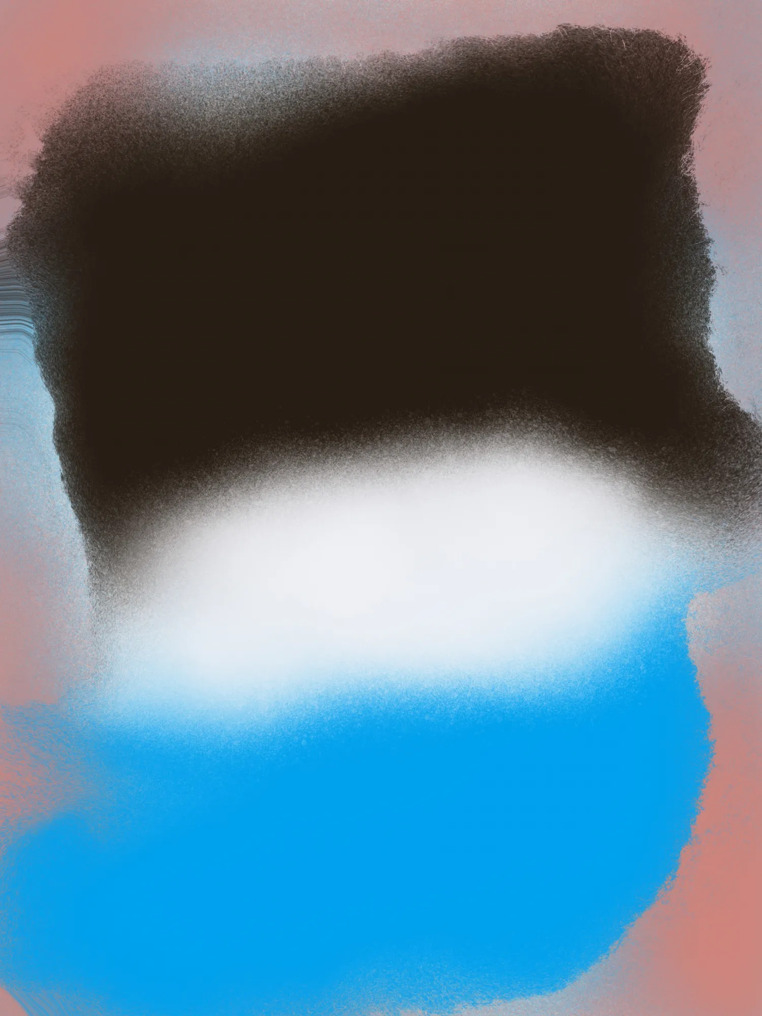 White Divide Abstract Liquify