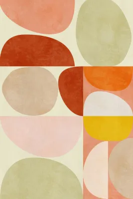 Pastel geometry par ana rut bre
