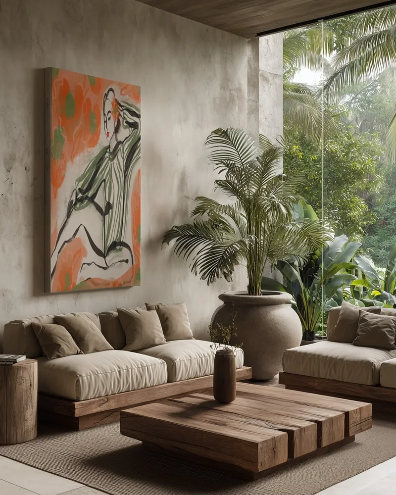 Floral Serenity en situation