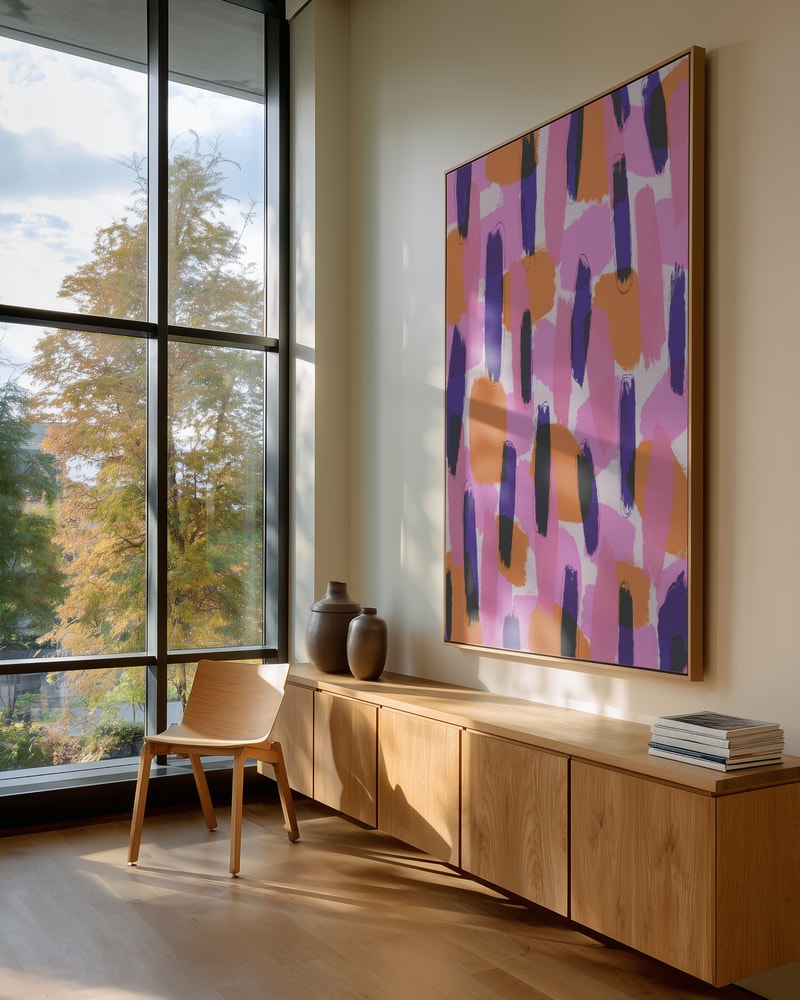Bold Color Strokes en situation