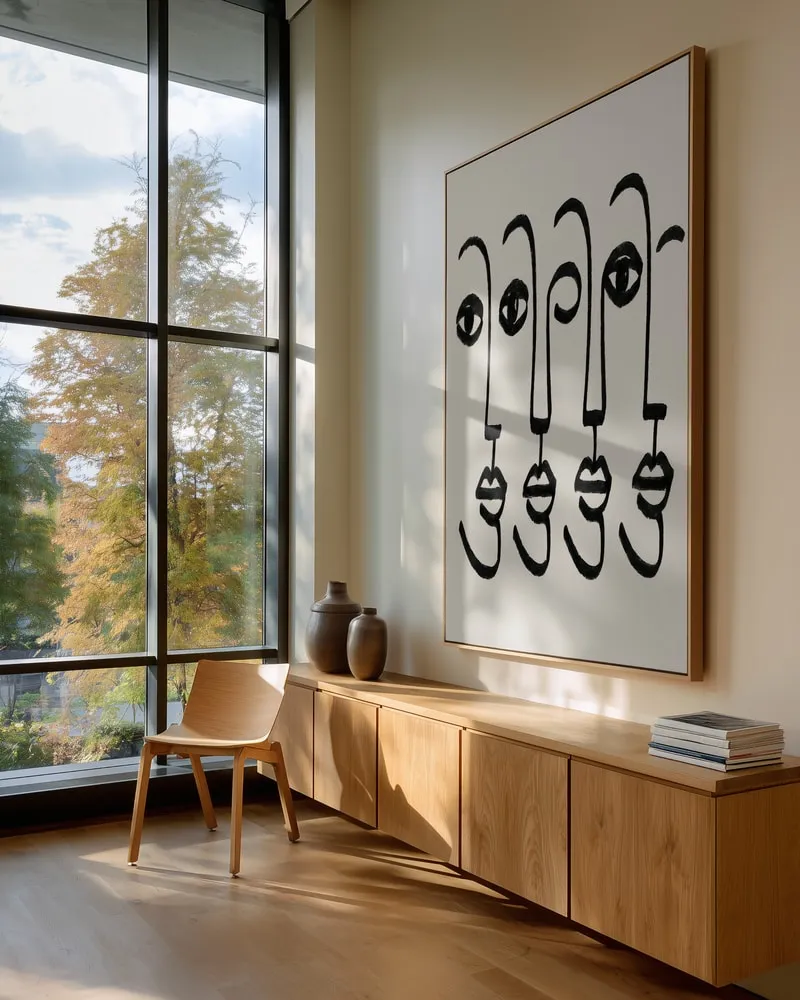 Visages en harmonie par treechild en situation